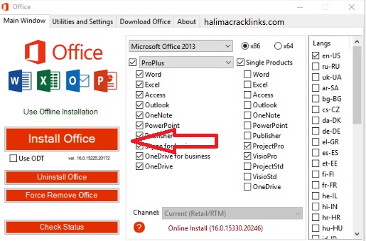 Microsoft Office Crack Activated